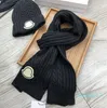 Şapka ve Eşarp İki Parça Takımlı Mektup Kadın Örme Eşarplar Beanie Erkek Açık Seyahat Sıcak Setleri Noel Hediyeleri Çok İyi