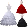 Kjolar halloween petticoat vintage fancy underskirt 4 hoop kjol 5 lager ruffles korta kvinnor tyll flickor kjolar