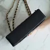 10a luxe klassieke clamshell crossbody tas designer merk één schoudertas mode dames handtas high-end originele lederen gemaakt originele cadeaubak