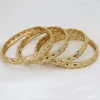 Bangle Dubai Bransoletka Women Rhinestone Biżuteria 14K Gold Splated African Luxury Arabii Arabian Habesha Indian Bride Prezent 231116