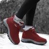 Boots Fashion Winter Men Ankel Soft Keep Warm Snow Mens Outdoor Nonslip Cotton For Par High Quality Shoes 231117