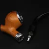 Smoking Pipe Wood grain color bakelite durable pipe