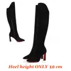 Luxury Designer Red Bottom Frauen Stiefel Boots Chelsea Over The Knee Boot High red bottoms heels Lady Pointed-Toe Pumps Ankle Short Heel Booties