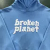 Sweats à capuche pour hommes Vente Broken Planet Sweat à capuche Alphabet Sweat-shirt 1 Top Qualité Mousse Imprimer Sportswear Set EU Taille XS XL 231116