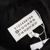 デザイナージャケットメンズカジュアルコートアウターマルジーラMM6秋の四角い刺繍テーププリントルーズメンズレディース長袖シャツコート