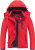 Veste d'hiver femme imperméable veste de Ski chaud hiver manteau de neige montagne coupe-vent à capuche imperméable veste 10LPW2CRKX