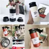 Thermos Yihao 350Ml di alta qualità giapponese Harajuku Boccette per vuoto a doppia parete in acciaio inossidabile Tazza per isolamento termico Y200107 Drop Deliv Dhdrz