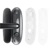 Para Airpods Max fones de ouvido bluetooth Acessórios para fone de ouvido Transparente TPU Sólido Silicone Capa protetora à prova d'água AirPod Maxs Fones de ouvido Capa para fone de ouvido Caso