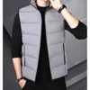 Gilets pour hommes décontracté en coton pour hommes printemps et automne et hiver version coréenne tendance porter un gilet manteau d'épaule chaud garçon 231117