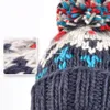 BeanieSkull Caps Mode Leuke Print Borduren Mutsen Hoeden voor Dames Heren Winter Wol Warm Bont Pompom Baggy Gebreide Muts Motorkap Gorros Invierno 231117