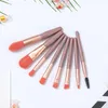 Makeup Brushes 8Pcs Portable Professional Brush Set Soft Bristle Blusher Eyeshadow Blending Concealer And Tools