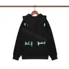 2023 Mens Black Hoodie Unisex Sweatshirts Designer Pullover Fashion Women Sweatshirt Hooded Sweater van FS Pop Street Graffit Print Loose Tops Herfstpaar S-XXL