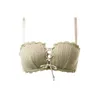 BRAS BRA Strapless Bra Geen velgen of sexy naden draadloos onzichtbaar push -up bhas mode dunne sectie mooie bh p230417