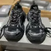 Designer masculino 3xl Phantom Sneaker Track Retro Trainers Sapatos de plataforma Sapatos preto e branco Mesh de nylon confortável