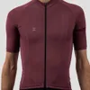 Cykelskjortor toppar Mens Kort ärm cyklingtröjor Fit Road Bike Maillot Mtb Tops Jersey Summer Racing Jerseys Shirts Quick Dry Cycling Clothes 230417