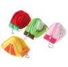 Borsa portamonete in peluche per bambini Borsa creativa per cartoni animati 3D Frutta Portamonete Portamonete Portafoglio morbido in spugna Grils Mini borsa portaoggetti per bambini Borse moda Totoe