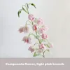 Decorative Flowers Artificial Campanula Fake Home Garden Wedding Party Decoration Pography Prop