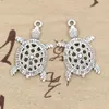 Charm 8Pcs Charms Hollow Tortoise Turtle Sea 38X25Mm Antique Bronze Sier Color Plated Pendants Making Diy Handmade Tibetan Jewelr Dhga Dhobz