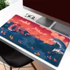 Tapis de souris Repose-poignets Grand tapis de souris japonais Great Wave Off Gamer antidérapant grand ordinateur tapis de souris en caoutchouc impression HD tapis de souris tapis de jeu pour ordinateur portable YQ231117