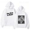 Men's Hoodies Sweatshirts Autumn Fleece Men's Hoodies Anuel AA Real Hasta La Muerte Print Sweatshirts Streetwear Rapper Loose Pullover Casual Hooded Tops T231117