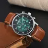 2023 Nova Marca de Topo de Alta Qualidade ZEPPELIN Mens Watch For Men 42mm Sapphire Man Relógios de Pulso Multi-funcional Cronógrafo Designer Movimento Relógios Montre de Luxe