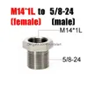 Filtr paliwa Adapter gwintu ze stali nierdzewnej 1/2-28 do 5/8-24 M14 1,5 ss Soent pułapka na Napa 4003 WIX 24003 Dostarczanie mobilów moto dhrny