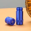 Metalowa butelka do rur palenia, hurtowa cylindra ciśnieniowa, 5-kolorowy mosiądz spiczasty stożka, antypoślizg, proste i trwałe