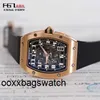 Richardmiler Watches Automatic Miler Style Wlistwatch RM067 Ultra Thin Mens Watch