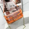 Designer PVC Jelly Crossbody Tas Voor Vrouwen Grote Capaciteit Transparante Snoep Kleur Meisje Zakken Mode Vrouwelijke Onderarm Schouder Portemonnee met Ketting Schouderriem 230417