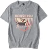 Dames t shirts 2023 anime shinobi no ittoki t-shirt 2d print harajuku dames zomer kawaii korte mouwtoppen kleding