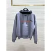 23FW Italiaanse Twin Designer Herensweater met capuchon Letterbedrukt Sweatshirt Paar Vrije tijd Straat Outdoor Heren- en damessweater met capuchon Gebreide trui met capuchon