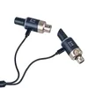 JOYO MW-1 Sistema per microfono wireless da 5,8 GHz Adattatore per microfono XLR plug-on a 4 canali Ricevitore trasmettitore per microfono dinamico wireless