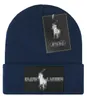 Chapeaux de créateurs de mode Marque Italie Chapeau Polo Bonnets Bonnet pour hommes et femmes Automne / Hiver Bonnet en tricot thermique Bonnet de marque de ski Bonnet à carreaux Chapeau de crâne Bonnet chaud de luxe