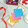 Enrolamento de presentes 100 PCs colorido dourado alumínio papel de embrulho de papel de chocolate pacote de chocolate para festas de casamento