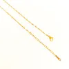Halsband för kvinnor designer smycken kvinnor 18k pläterade läckra guldkedja damer mode lyxiga halsband SYXG235