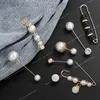 3/6 Pcs Women's Clothing Brooch Set Pearl Rhinestone Brooches for Women Lapel Pin Tightening Waist Pin Diy Accessories Fashion JewelryBrooches accessories