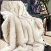 Blankets 150x200cm Faux Fur Blanket PV Fleece Bed-end Hitch
