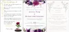 Waterverf borstel pennen aangepaste uitnodigingskaart afdrukken bruiloft uitnodigingssjablonen gepersonaliseerd ontwerp 50 stcs 230417