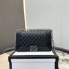 Top Quality Boy Mouth Cover Bag Woman Fashion Shoulder Handbag Leather Crossbody Bag Luxurious Designer Chain Bag Clutch Purse Diamond Lattice Evening Bag