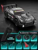 Voiture électronique RC 40 KM/H, voiture de piste à grande vitesse, voiture de course à dérive à quatre roues motrices, servomoteur 2.4G avec batterie modulaire