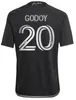 2023 Nashville SC Soccer Jerseys 23/24 # 10 MUKHTAR MOORE Uniforme Hommes # 20 GODOY ZIMMERMAN Shirt