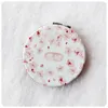 Compact Mirrors TSHOU651 Cute Mini Makeup Mirror Dual Sides Foldable Compact Mirrors Pocket Cosmetic Mirror Suitable for Travel 231116