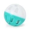 Kattenspeelgoed Huisdierenspeelgoed Holle plastic gekleurde bal met lieve bellen Willekeurige kleur Puppy Kitten Spelen Drop Delivery Huis Tuinbenodigdheden Dhspw