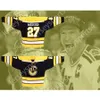 ХОККЕЙНАЯ ТРИКОТАЖА MARK MESSIER CINCINNATI STINGERS 27, изготовленная на заказ, НОВАЯ с прострочкой сверху S-M-L-XL-XXL-3XL-4XL-5XL-6XL