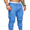 Pantaloni da uomo 50% casual da jogging pantaloni sportivi tascabili in tinta unita Street Hip Halen 231116