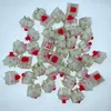 Commutateur jaune laiteux Gateron 5 broches échange à chaud rouge marron clair commutateurs blanc lait pour clavier mécanique 3/5 broches GK61GK64 GH60 souris claviersclaviers gateron