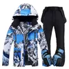 Skipakken Winter Skipak Heren Winddicht Waterdicht Warm Outdoor Ski-jas Broekset Skiën Snowboardpakken Set Heren 231116