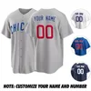 Chicago Baseball Jersey, Chicago Baseball Custom Jersey dla fanów, baseballowa koszulka zszyta lub wydrukowana dostosuj swoje imię i nazwisko i numer