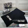 New High Quality CE Home Correct Letter Korean Knitted Women's Autumn and Winter Woolen Hat Scarf Set