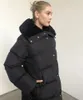 Parka en duvet pour femmes, manteau d'hiver élégant, épais et chaud, 2023, 231116